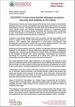 Press Release - ECOSOCC hosts cross border dialogue on peace, security and stability in the Sahel.pdf.jpg